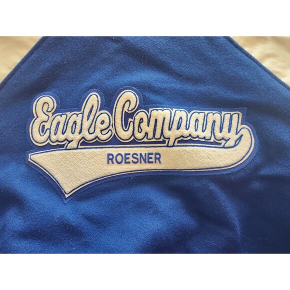 Neff‎ Letterman Jacket Blue & White Georgetown "G" Eagles Size XL - Picture 4 of 10